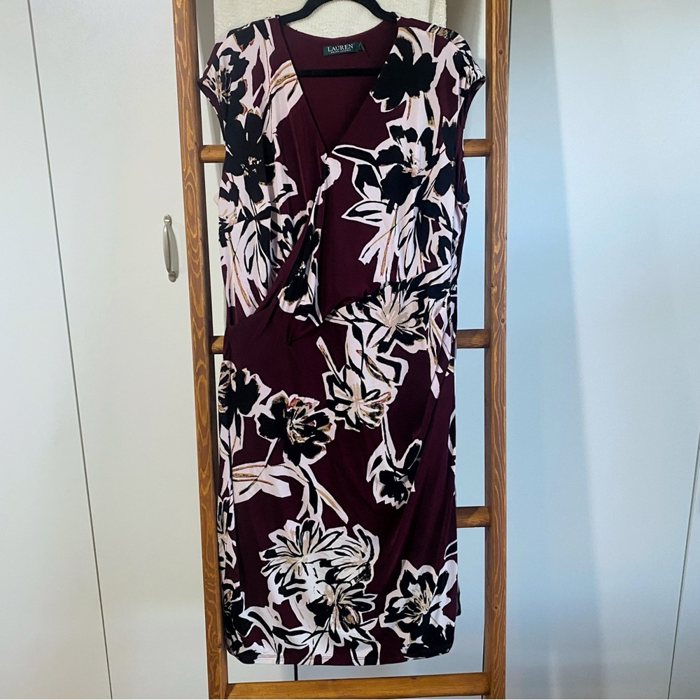 Ralph Lauren / surplice dress